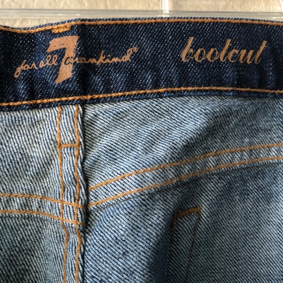7 FOR ALL MANKIND WOMENS BOOTCT JEANS SIZE 31 - Picture 4 of 6